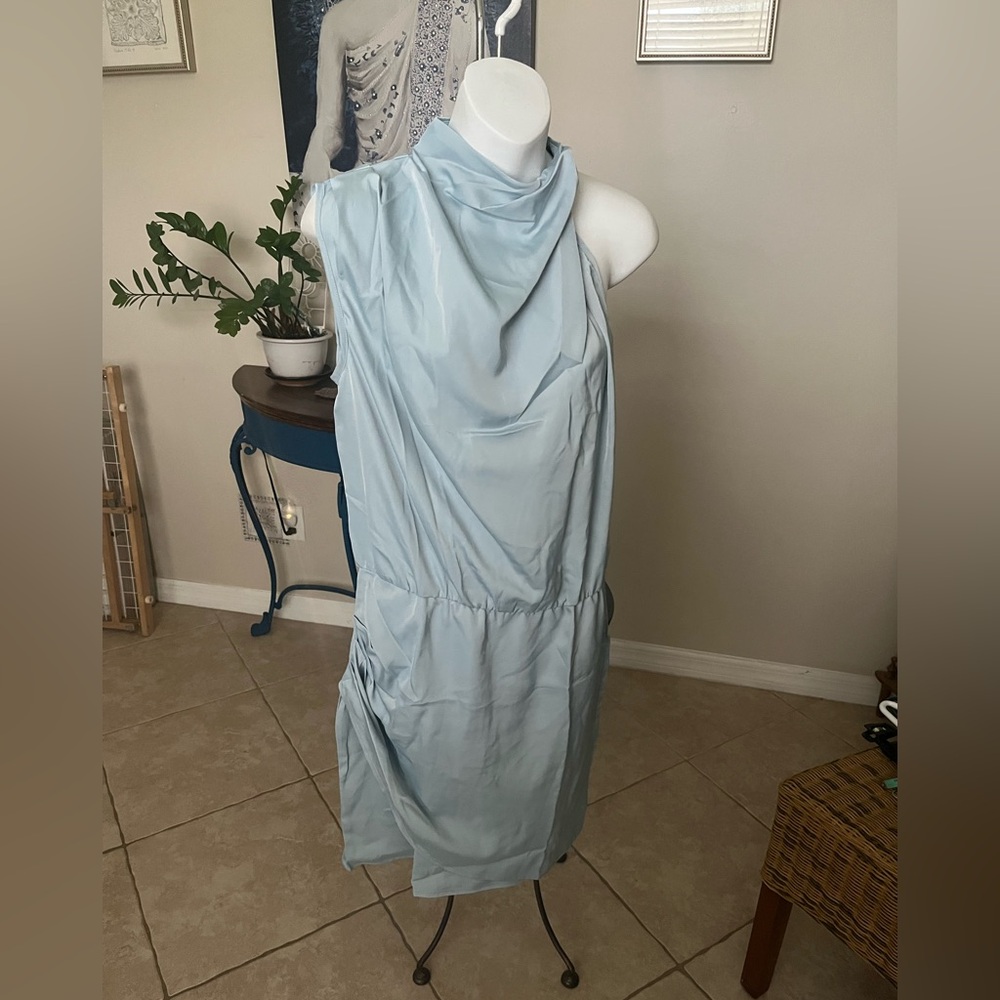 NWT PrettyGarden Blue Dress - L